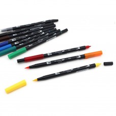 Маркеры "Tombow Pen"  Базовый набор из 6 цветов