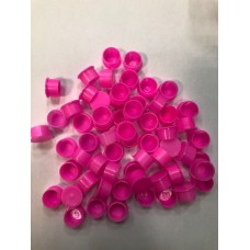 Колпачки под краску (c подставкой) "Розовые" Маленький размер #10